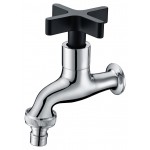 TORA Time Alive (Black) Series Wall Hose Bib Tap WB2200-BK / TR-TP-WB-00356-BK