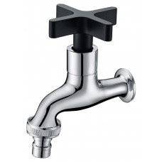 TORA Time Alive (Black) Series Wall Hose Bib Tap WB2200-BK / TR-TP-WB-00356-BK