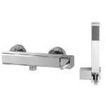 TORA Chrome Square Series Shower Mixer c/w Hand Shower SM699 / TR-TP-SM-00673-CH