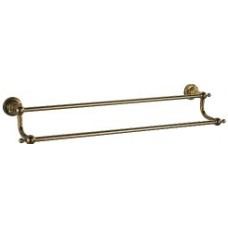 TORA Antique Brass Series Double Towel Bar AB10302 / TR-BA-TLB-01036-AB