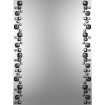 TORA Square Crystal Mirror M4564 / TR-BA-MR-01215