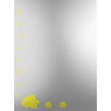 TORA Square Crystal Mirror M4566 / TR-BA-MR-01217