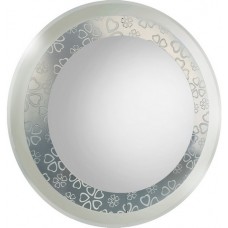 TORA Round Crystal Mirror M4590 / TR-BA-MR-01231