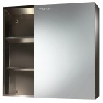 TORA Stainless Steel Mirror Cabinet M6124 / TR-BA-MC-01233-PL