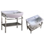 WJA Laundry Wash Basin c/w Stainless Steel Rack WJA3360 / WJA-BBC-MNC-01525