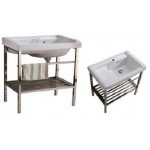 WJA Laundry Wash Basin c/w Stainless Steel Rack WJA3369 / WJA-BBC-MNC-01527