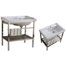 WJA Laundry Wash Basin c/w Stainless Steel Rack WJA3369 / WJA-BBC-MNC-01527