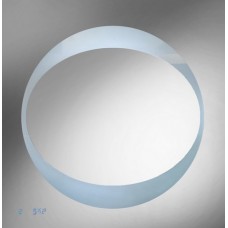 TORA Square Shape Aluminum Frame Mirror With White Lamp M4596 / TR-BA-MR-03025
