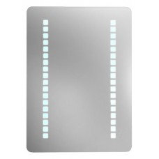 TORA Square Shape Aluminum Frame Mirror With LED Lamp M4597 / TR-BA-MR-03026