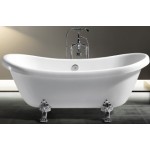 TORA Free Standing Long Bath FSB17 / TR-BHT-FSB-03186-WW