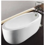 TORA Free Standing Long Bath FSB43 / TR-BHT-FSB-03189-WW