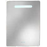 TORA Square Shape Aluminum Frame Mirror With Lamp M4593 / TR-BA-MR-03451