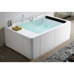 TORA Waterfall Massage Bathtub TR-BHT-MBT-04720-WW