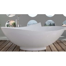 TORA Le Celebrity Series Polystone Free Standing Long Bath TR-BHT-FSB-05115-WW