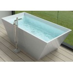 TORA Le Celebrity Series Polystone Free Standing Long Bath TR-BHT-FSB-05119-WW