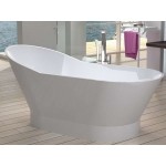 TORA Le Celebrity Series Polystone Free Standing Long Bath TR-BHT-FSB-05120-WW