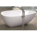 TORA Le Celebrity Series Polystone Free Standing Long Bath TR-BHT-FSB-05122-WW