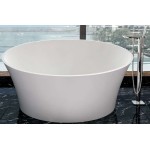 TORA Le Celebrity Series Polystone Free Standing Long Bath TR-BHT-FSB-06307-WW