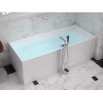 TORA Le Celebrity Series Polystone Free Standing Long Bath TR-BHT-FSB-06313-WW