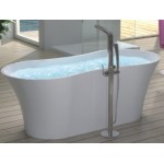TORA Le Celebrity Series Polystone Free Standing Long Bath TR-BHT-FSB-06318-WW