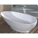 TORA Le Celebrity Series Polystone Free Standing Long Bath TR-BHT-FSB-06319-WW