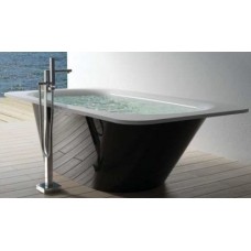 TORA Le Celebrity Series Polystone Free Standing Long Bath TR-BHT-FSB-06329-BK