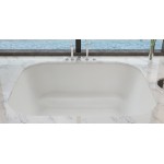 TORA Le Celebrity Series Polystone Free Standing Long Bath TR-BHT-FSB-06335-WW
