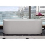 TORA Le Celebrity Series Polystone Free Standing Long Bath TR-BHT-FSB-06338-WW