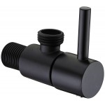 TORA Mystery Black Series Angle Valve AV802-BK / TR-TP-AV-06532-BK