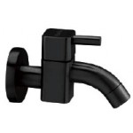 TORA Mystery Black Series Wall Bib Tap WB07-BK / TR-TP-WB-07520-BK