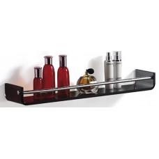 TORA Glass Shelf with Towel Bar TR-BA-GS-08485-BK