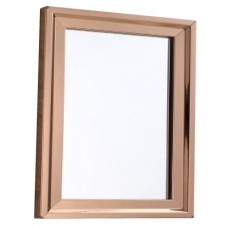 TORA Mirror with Rose Gold Stainless Steel Frame M4100 / TR-BA-MR-08615-GD