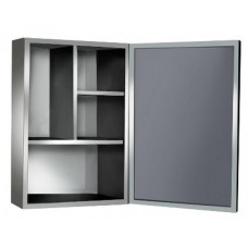 TORA Stainless Steel Black Finishing Mirror Cabinet TR-BA-MC-08623-BK