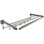 TORA Towel Rack with Hooks TR-BA-TR-09005-PL