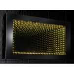 TORA Convex Frame and Brass Free Mirror with Bottom Switch TR-BA-MR-09543