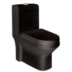 LE CELEBRITY One Piece Water Closet ZEN-BK / LC-SYW-OPS- 09692-BK