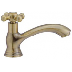 TORA All Time Classic Series (Antique Brass) Wash Basin Cold Tap BC147-AB / TR-TP-BC-00225-AB