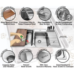 TORA I-Sink Series Kitchen Sink DB233 / TR-KS-DB-00076-ST
