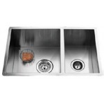 TORA Designer Series Kitchen Sink F7345 / TR-KS-DB-00069-ST