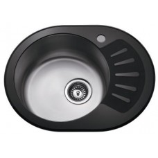 TORA Luna Glass Series Kitchen Sink LGS3911-BK / TR-KS-NH-00009-BK