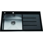 TORA Luna Glass Series Kitchen Sink LGS3912-BK / TR-KS-NH-00005-BK