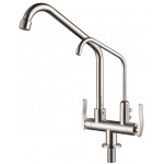 FAUREX L-Series Kitchen Pillar Sink Tap c/w Filter Tap FR-PFT003-L / FR-TP-PS-07203-CH