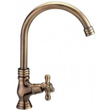 TORA All Time Classic Series (Antique Brass) Kitchen Pillar Sink Cold Tap PS145-AB / TR-TP-PS-00217-AB