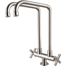 FAUREX T-Series Kitchen Pillar Sink Tap FR-PTW002-T / FR-TP-PS-00337-CH