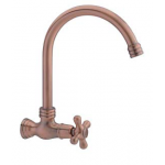 TORA All Time Classic Series (Antique Copper) Kitchen Wall Sink Cold Tap WS132-AC / TR-TP-WS-00220-AC