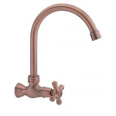 TORA All Time Classic Series (Antique Copper) Kitchen Wall Sink Cold Tap WS132-AC / TR-TP-WS-00220-AC